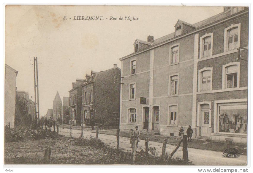 Libramont. Rue De L'Eglise. - Libramont-Chevigny