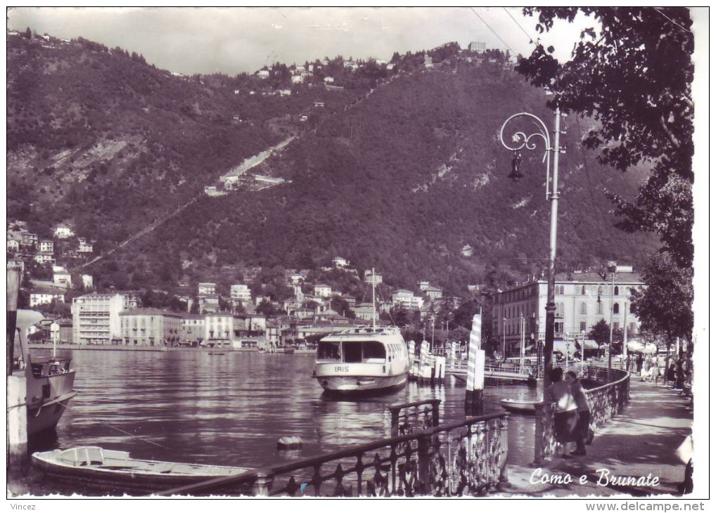 Como E Brunate - Animata E Viaggiata 1960 - Como