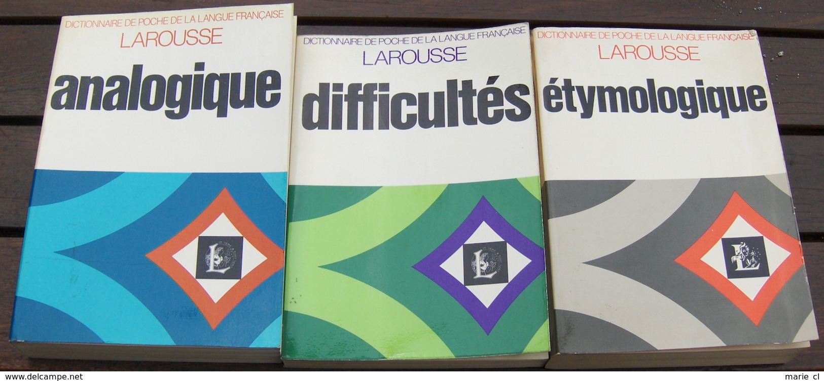 Lot 3 Dictionnaires Larousse - Diccionarios