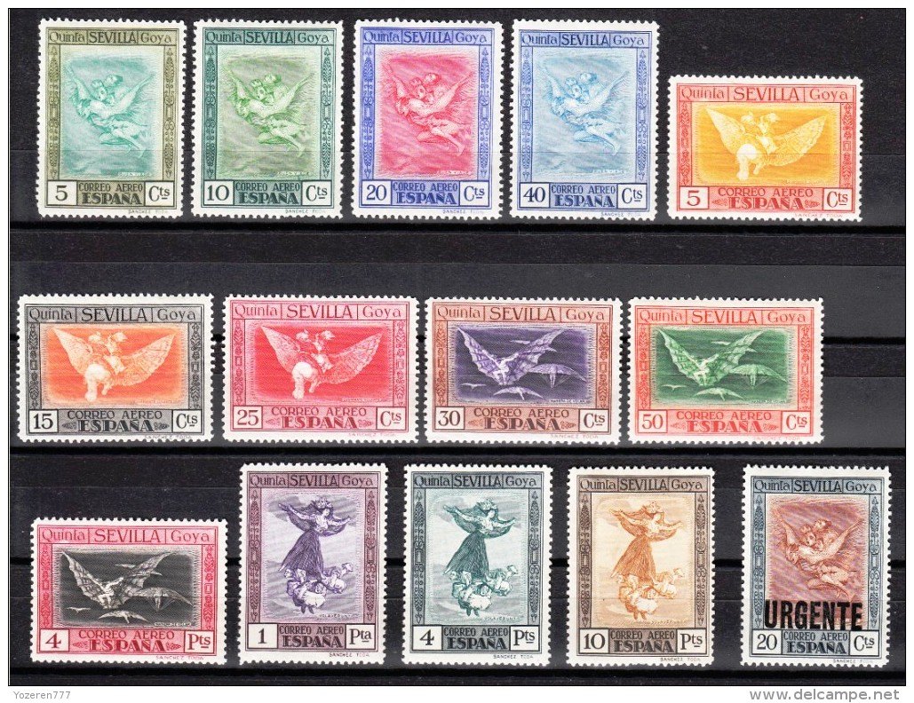 1930 ESPANA SPAIN Mi.482-95 AIR STAMPS SET MNH** - Ongebruikt