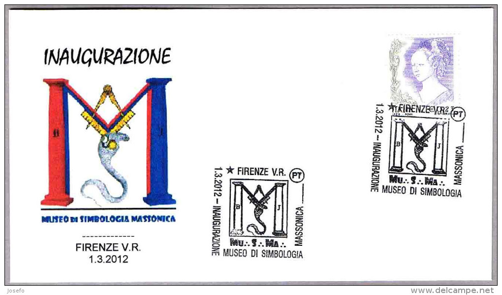 INAUGURACION MUSEO DE SIMBOLOGIA MASONICA - MASONIC SYMBOLS. Firenze 2012 - Freemasonry