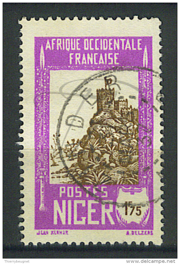 VEND BEAU TIMBRE DU NIGER N°47A , CACHET "ZINDER" !!!! - Oblitérés