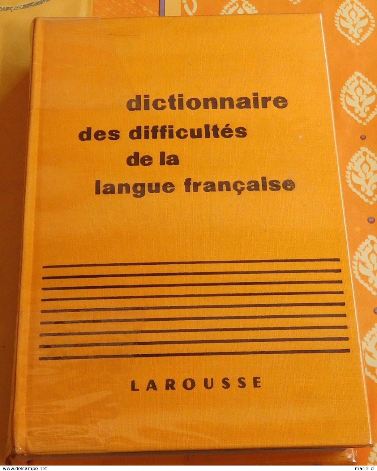 Dictionnaire Des Difficultés De La Langue Française - Diccionarios