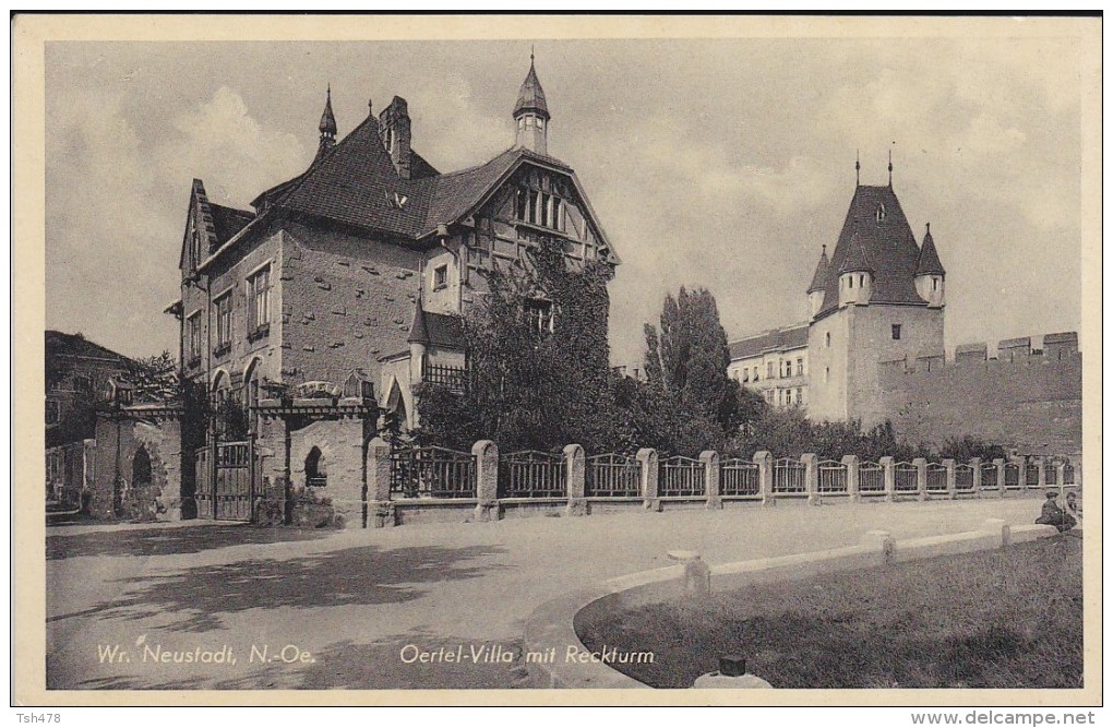 AUTRICHE---  Wr.  NEUSTADT  N. OE----Oertel Mit Reckturm---voir 2 Sans - Autres & Non Classés