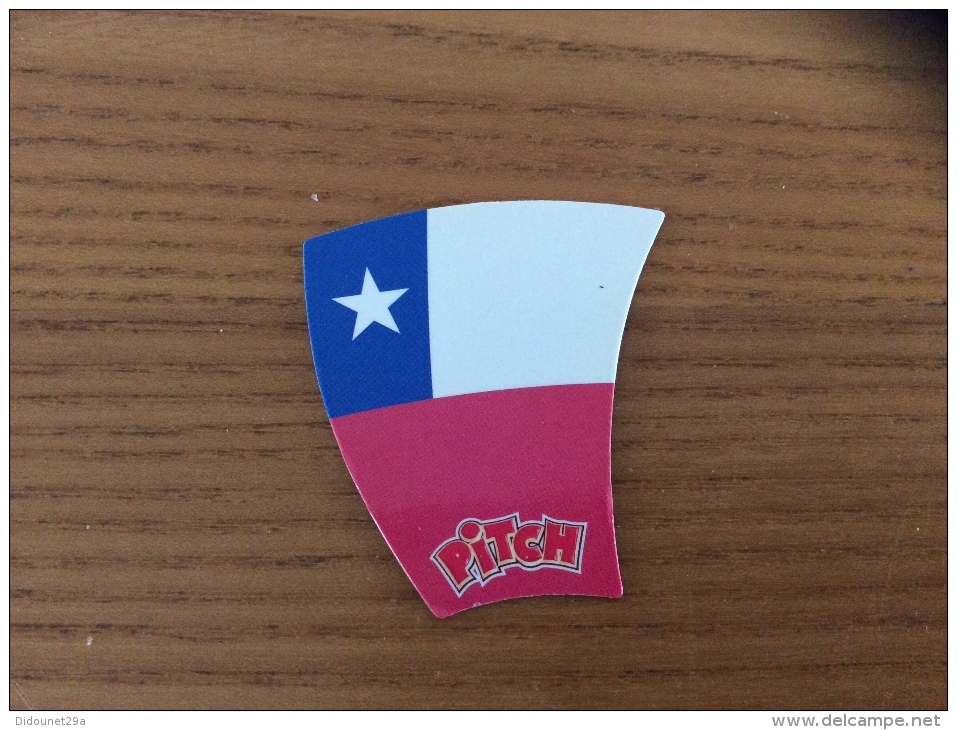 Magnet Serie Drapeau PITCH "Chili" - Magnets