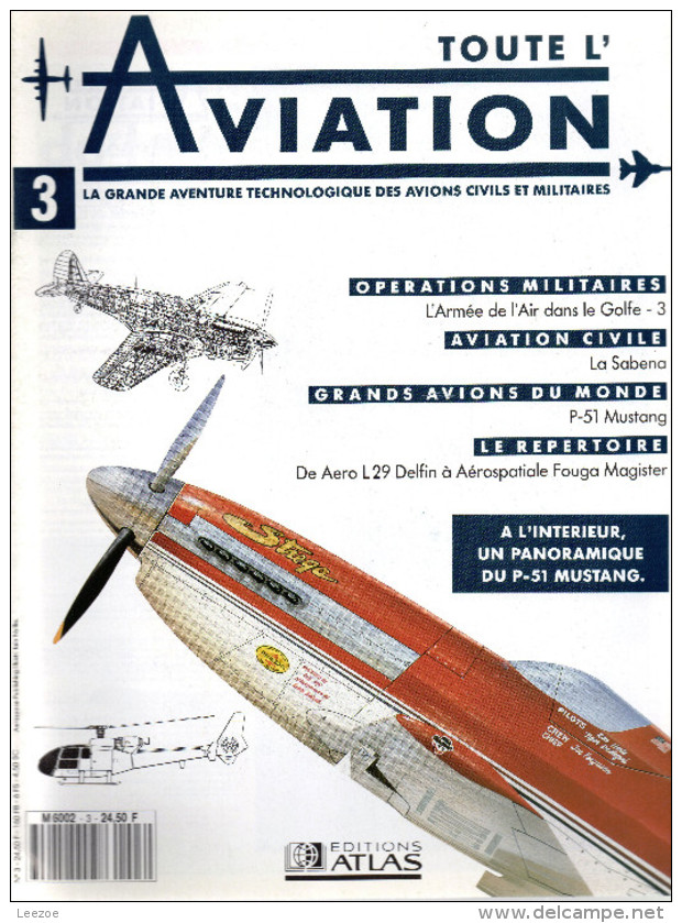 Toute L Aviation. La Grande Aventure Technologique Des Avions Civils Et Militaires.n°3 - Vliegtuig