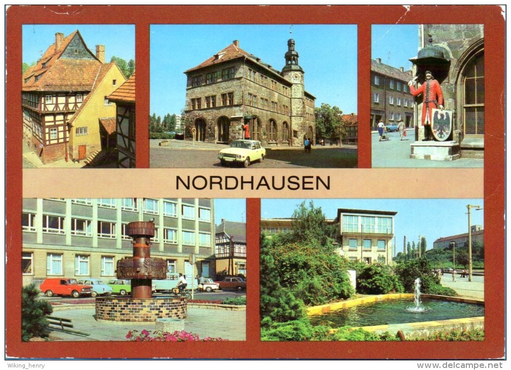 Nordhausen - Mehrbildkarte 2 - Nordhausen