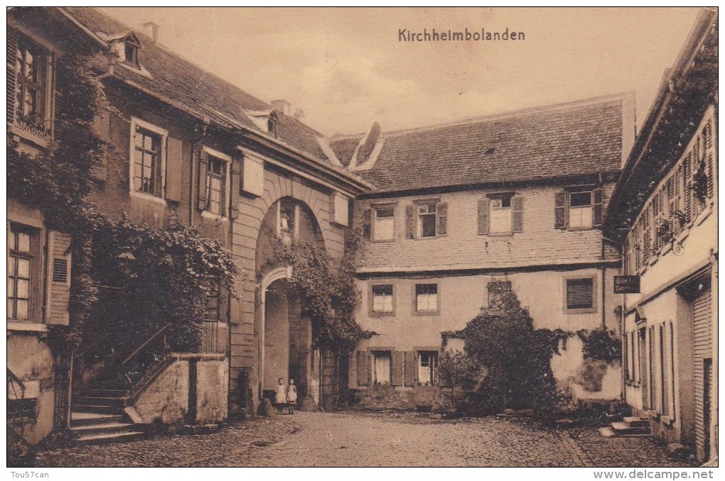 KIRCHHEIMBOLANDEN - RHEINLAND-PFALZ - DEUTSCHLAND -  SCHÖNE ANSICHTKARTE 1918. - Kirchheimbolanden