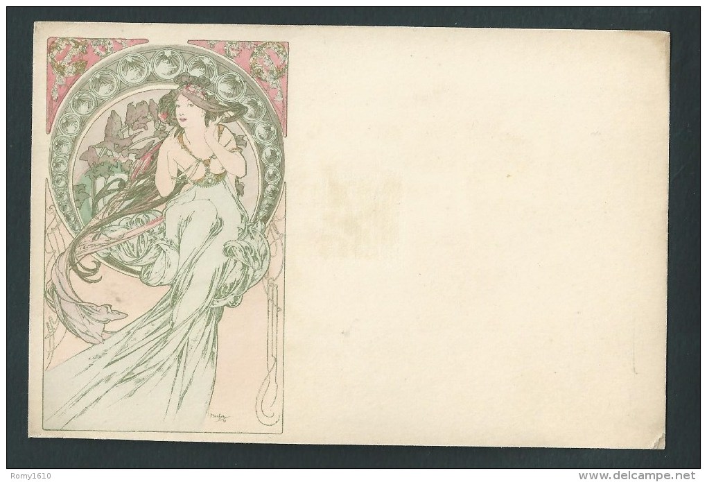 Mucha A.  Champenois: Série 2. Les Arts. La Peinture. Painting, Malerei. 2 Scans - Mucha, Alphonse