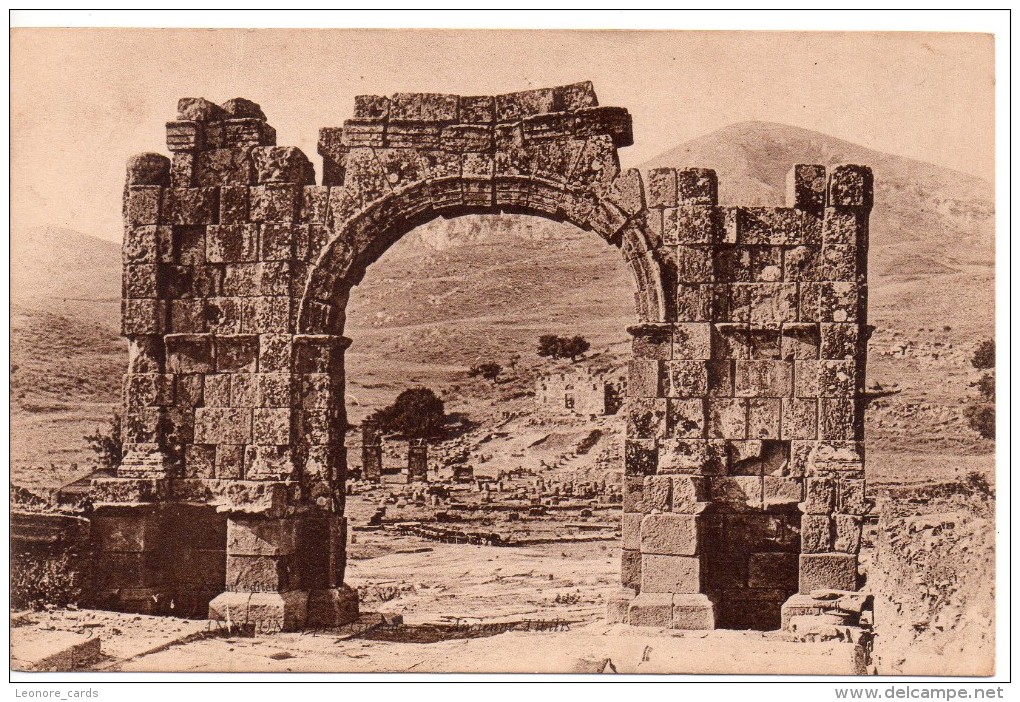 CPA.Algérie.Announa.Près De Guelma.Ancienne Tibilis. - Autres & Non Classés