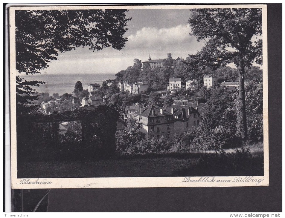 Hamburg-Blankenese Durchblick Zum Süllberg  1934 - Blankenese