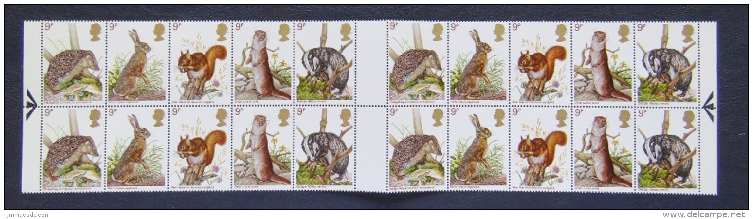 Great Britain 1977 Animals - Scott 820 A X 4 = 8 $ - Unused Stamps