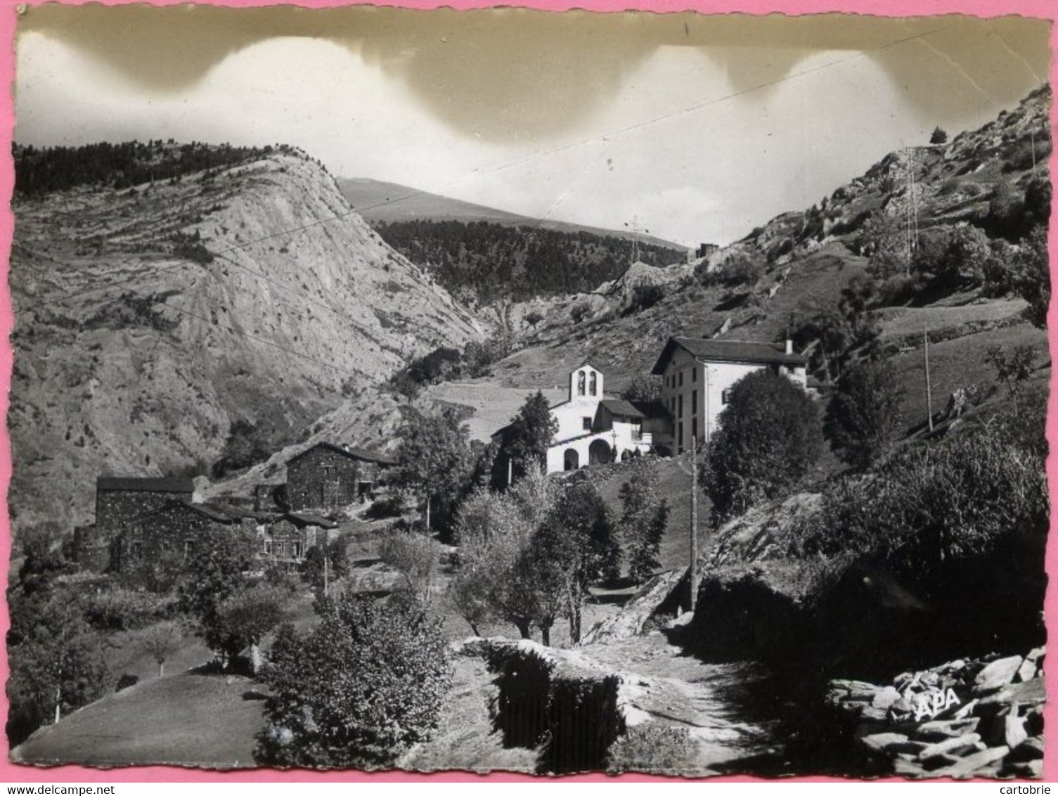 Valls D'ANDORRA - Canillo - Ermitage De La Vierge De Meritxell - (en L'état : Taches En Haut, Voir Scan) - Andorre