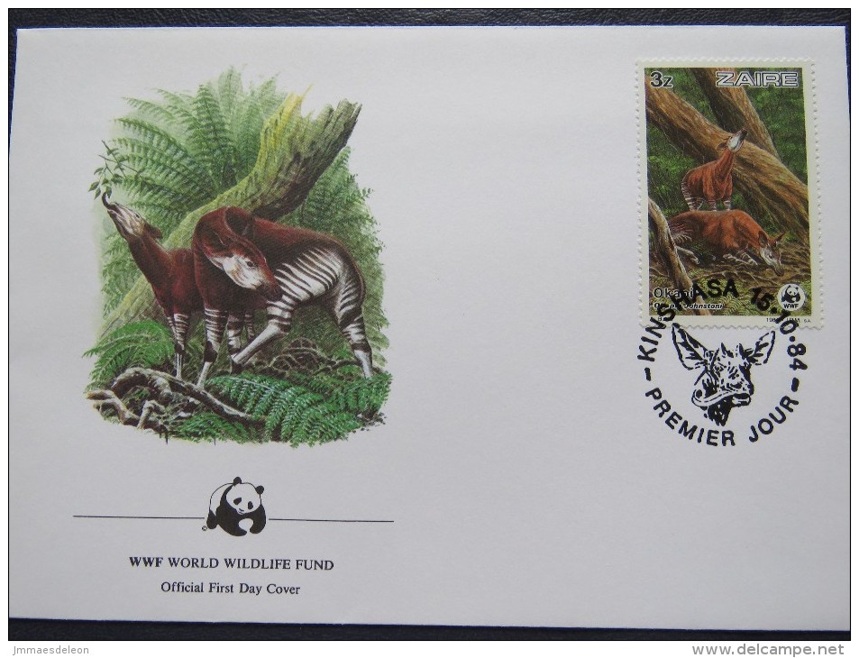 WWF - 114 FDC covers of animals of the World - many countries