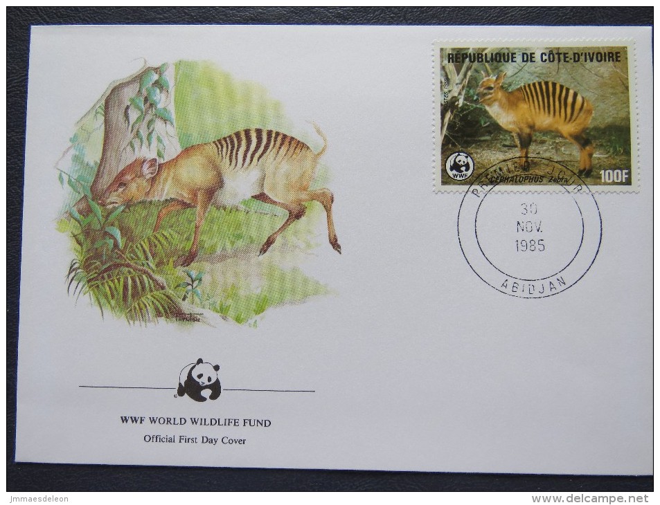 WWF - 114 FDC covers of animals of the World - many countries