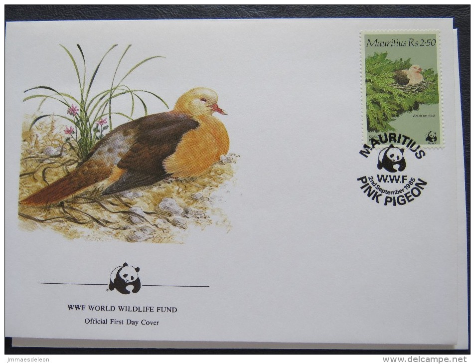 WWF - 114 FDC covers of animals of the World - many countries