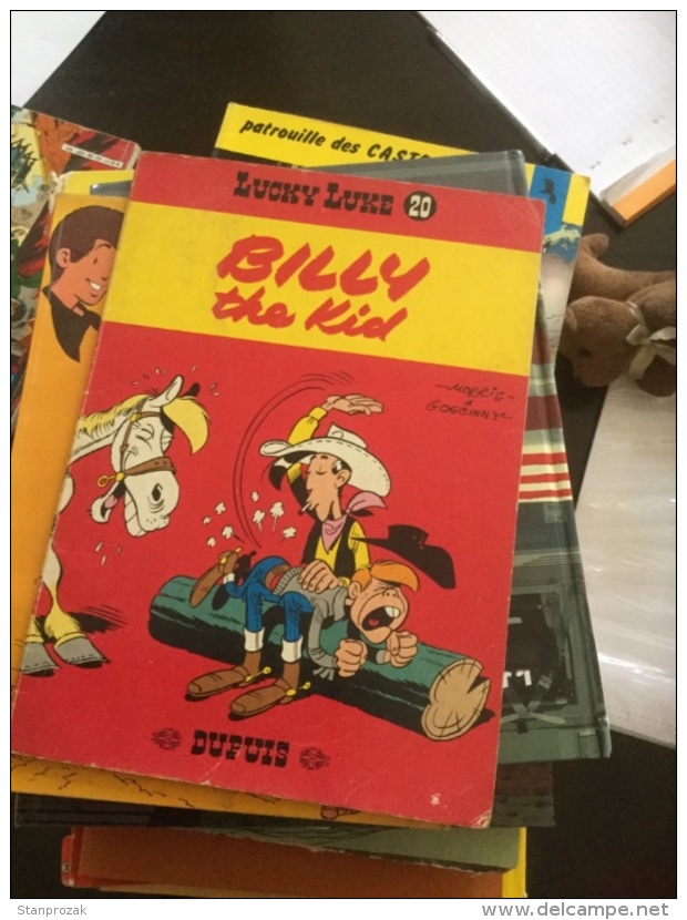 Lucky Luke Billy The Kid Red Brochée - Lucky Luke