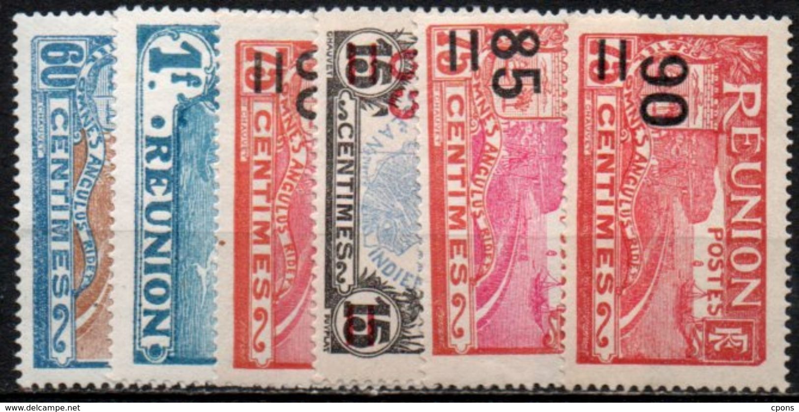 Reunion  95/6,98/9,101/02 */** - Unused Stamps