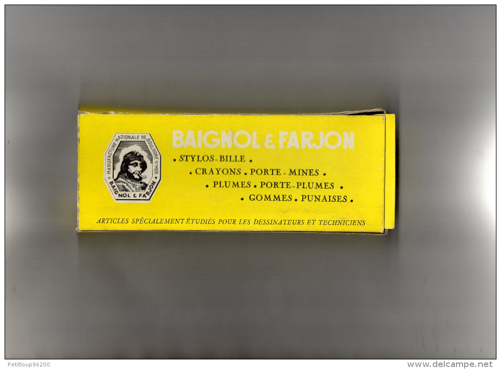 BOITE DE 5 CRAYONS HEXAG0NAUX BI COLOR + COULEUR  BAIGNOL & FARJON 619 Télévision - Autres & Non Classés