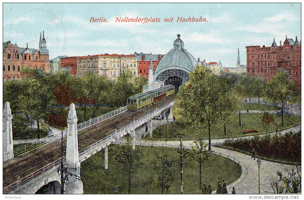 NOLLENDORFPLATZ MIT HOCHBAHN - Janvier 1907 - Schöneberg