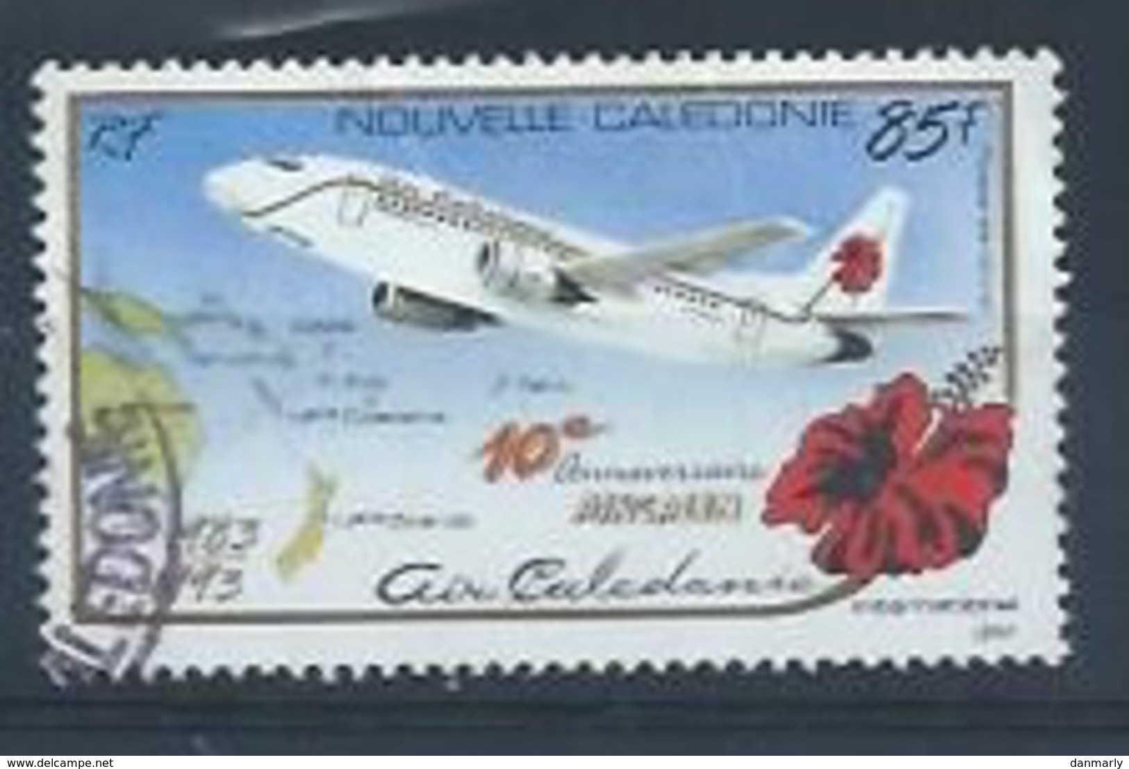 NOUVELLE CALEDONIE : Y&T  (o) PA  N° 305  " Anniversaire De La Création D'Aircalin " - Oblitérés