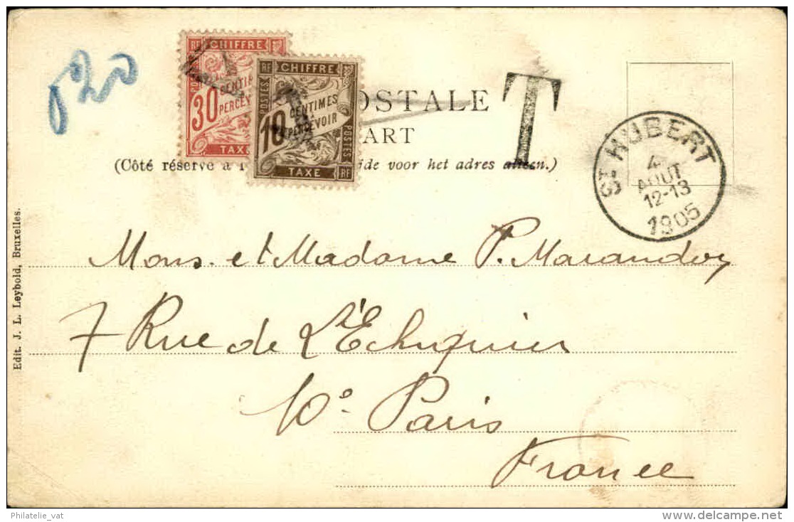 FRANCE – Lettre Ou Carte Taxée – Détaillons Collection – Bien Regarder – A Voir – Lot N° 18264 - Autres & Non Classés