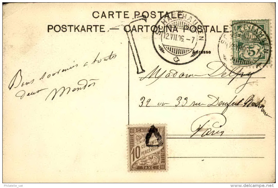 FRANCE – Lettre Ou Carte Taxée – Détaillons Collection – Bien Regarder – A Voir – Lot N° 18268 - Andere & Zonder Classificatie