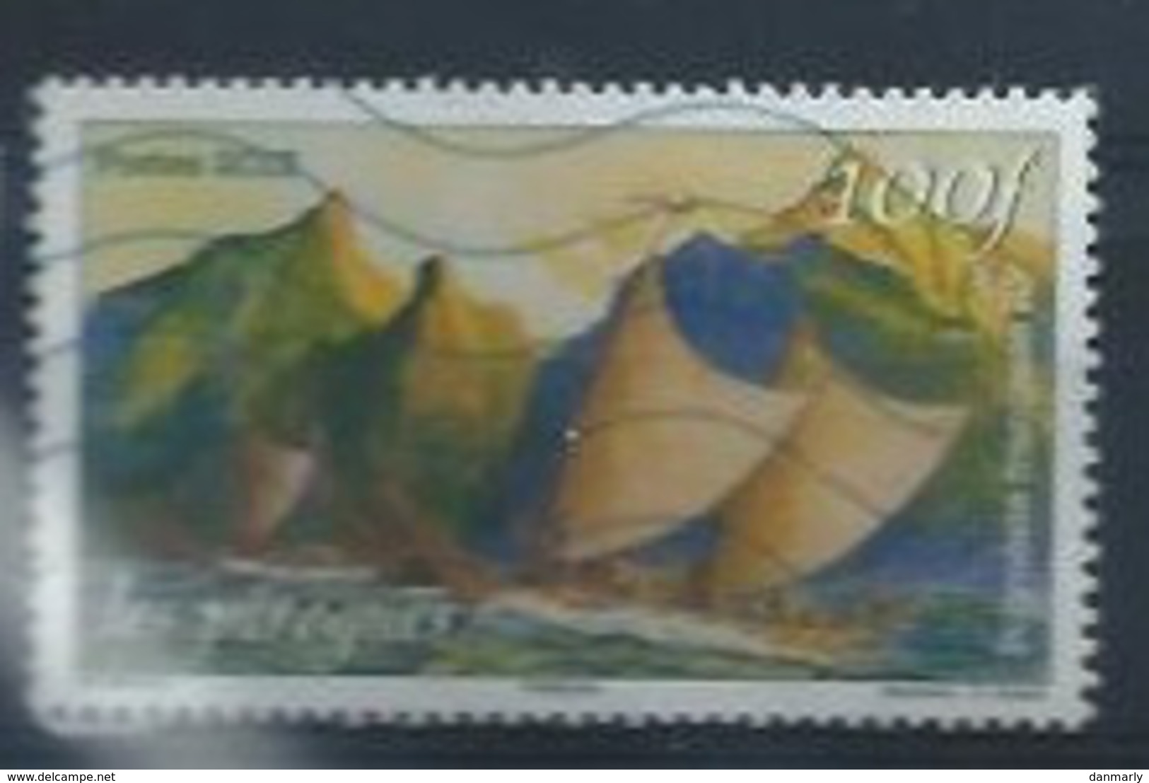 POLYNESIE : Y&T  (o)  N° 1043  " Pirogues De La Mer " - Used Stamps