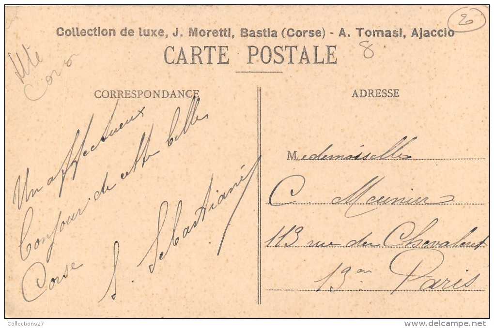 20-BASTIA- HÖTEL DES POSTES - Bastia