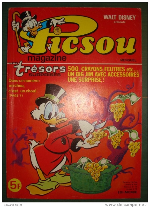 PICSOU MAGAZINE N°80 - 1978 - Très Bon état - Picsou Magazine