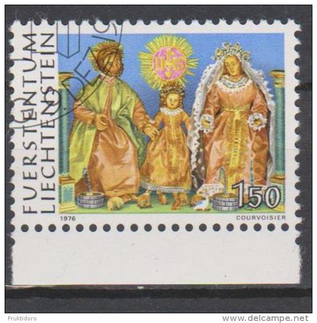 Liechtenstein Mi 665 Christmas - The Holy Family 1976 - Gebruikt