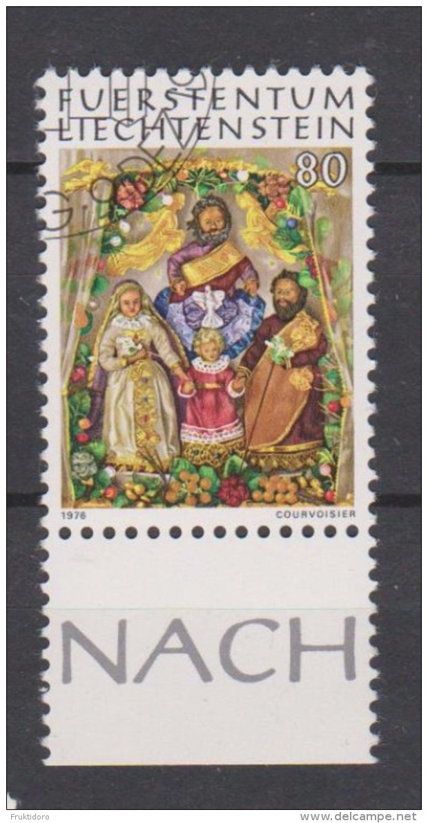 Liechtenstein Mi 664 Christmas - The Holy Family 1976 - Gebruikt