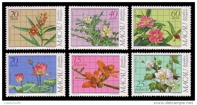 (029) Macau  Flora / Flowers / Fleurs / Blumen / Medical Plants / 1983  ** / Mnh  Michel 505-10 - Sonstige & Ohne Zuordnung