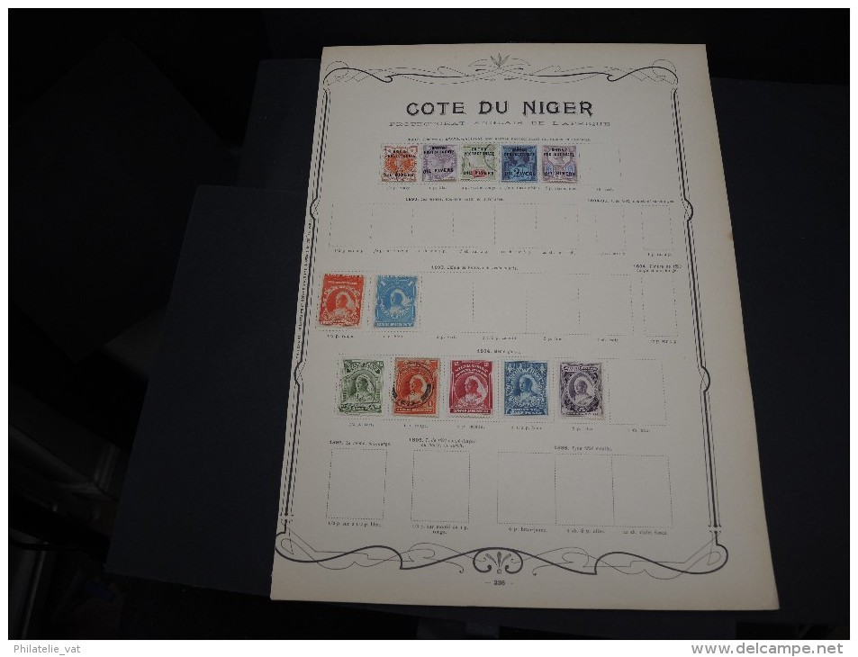 COTE D´OR - Collection Avec Timbres Anciens Neufs Première Charnière - A Voir - P20393 - Gold Coast (...-1957)