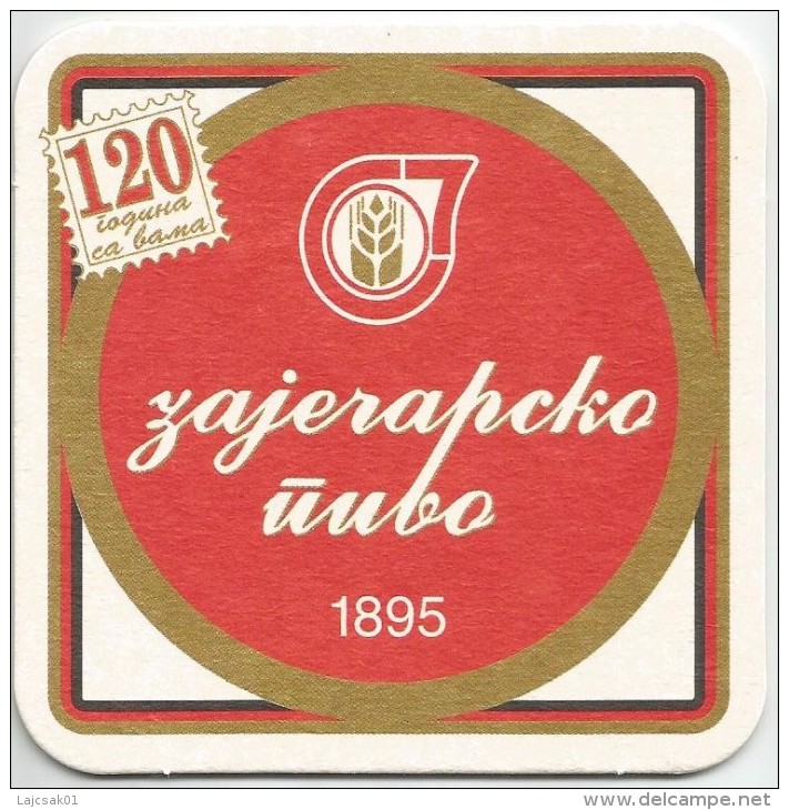 ZAJECARSKO PIVO BEER ZAJECAR BREWERY SERBIA  Heineken Group - Beer Mats