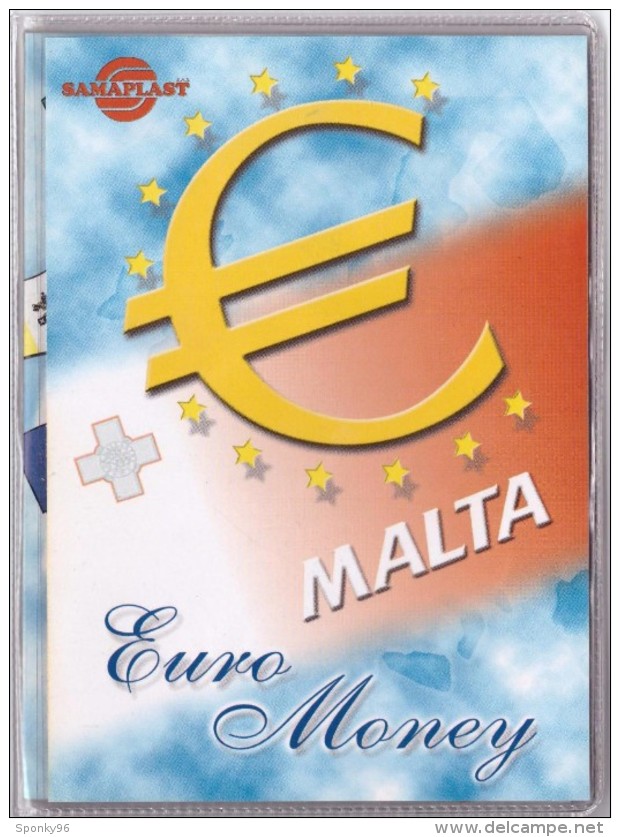 MALTA - ANNO 2008 - EURO MONEY - SERIE DIVISIONALE - NEL 2008 MALTA SOSTITUISCE LA SUA MONETA NAZIONALE CON L'EURO - - Malta