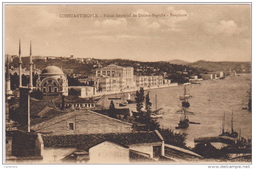 TURQUIE EN 1918,TURKEY,TURKIYE,Constantinople,KONSTANTINOUPOLIS,istanbul,bosphore - Turchia