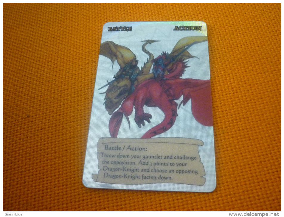 Dragon Game Battle Action U.S.A. Plastic Card - Jeux