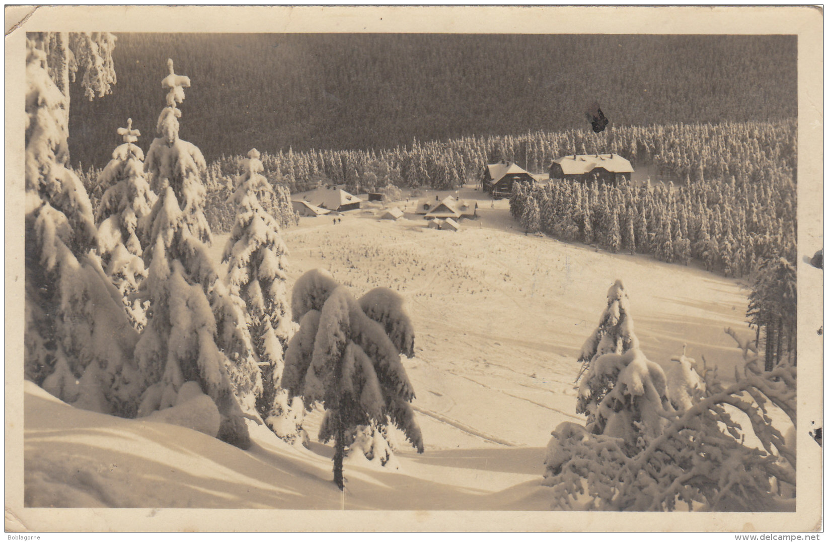 Schutzhäuseram Roten Berg - Winter Im Altvatergebirge - Tschechische Republik