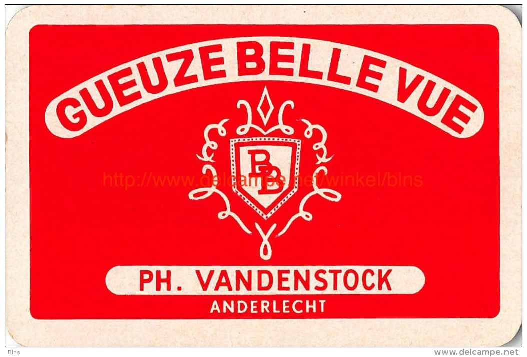 Gueuze Belle Vue Ph. Vandenstock Anderlecht Joker - Playing Cards (classic)