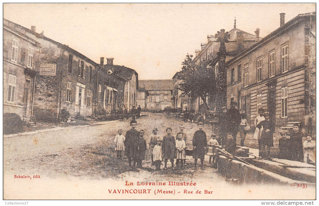 55-VAVINCOURT- RUE DE BAR - Vavincourt