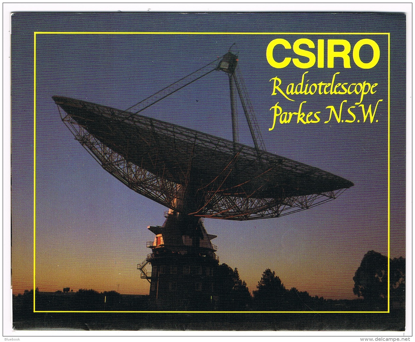 RB 1107 - Science Booklet - CSIRO Radiotelescope - Parkes New South Wales - Australia - Autres & Non Classés