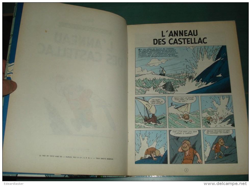 JOHAN Et PIRLOUIT 11 : L'Anneau Des Castellac //Peyo - 2ème édition  Dupuis 1965 - Bon état + - Johan Et Pirlouit