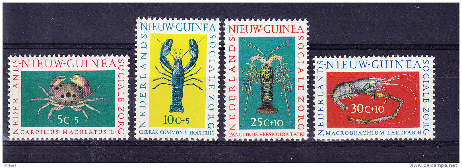 NOUVELLE GUINEE HOLLANDAISE, SERIE ** MNH. (6BL45) - Crustáceos