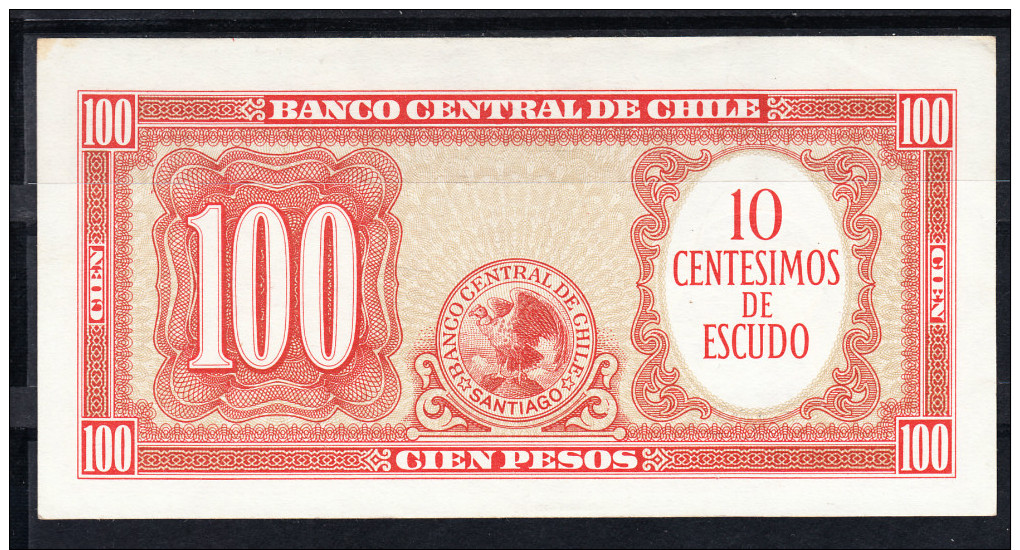 CHILE 1960    100 PESOS.ARTURO PRAT  PICK Nº 127 NUEVO SIN CIRCULAR  B802 - Chili