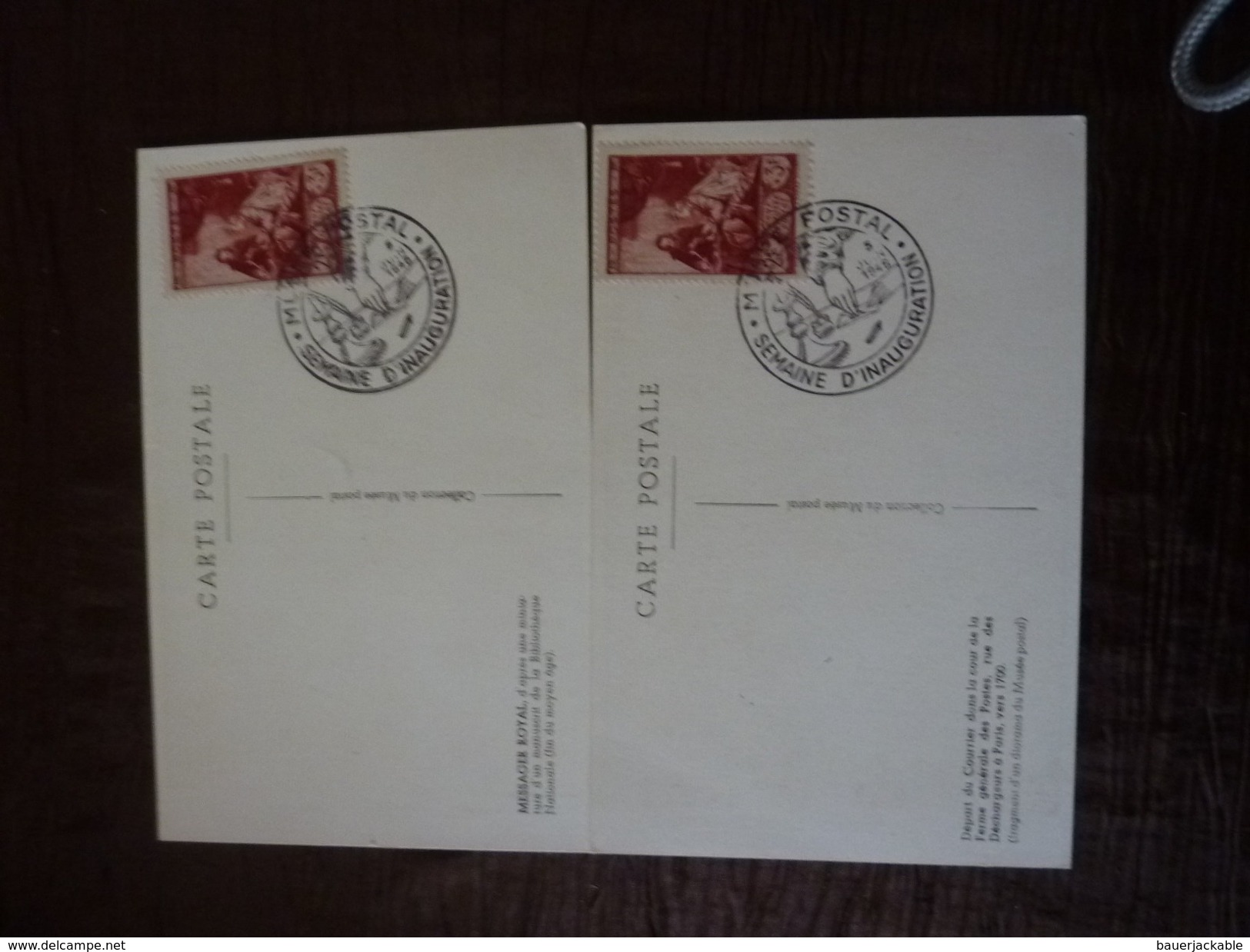 DOCUMENT OFFICIEL DE LA POSTE COTE 11 , SCANS COMPLETS - Collections