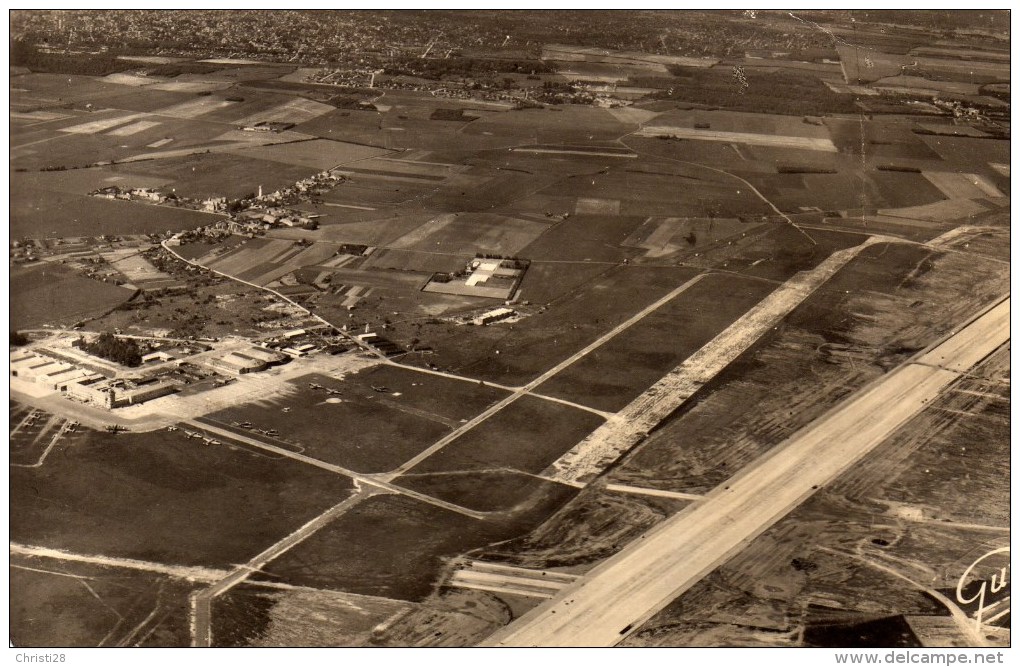 DPT 91 BRETIGNY-sur Orge Vue Aérienne De L'Aérodrome - Bretigny Sur Orge