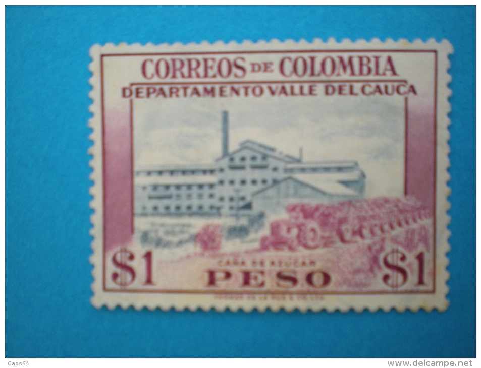 COLOMBIA  1956 Departamento Valle Del Cauca - NUOVO - Colombia