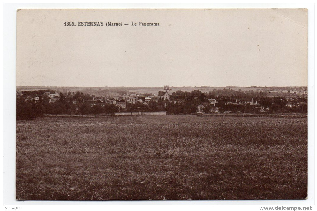 ESTERNAY--1924--Le Panorama N°1295 éd  E.Mignon - Esternay