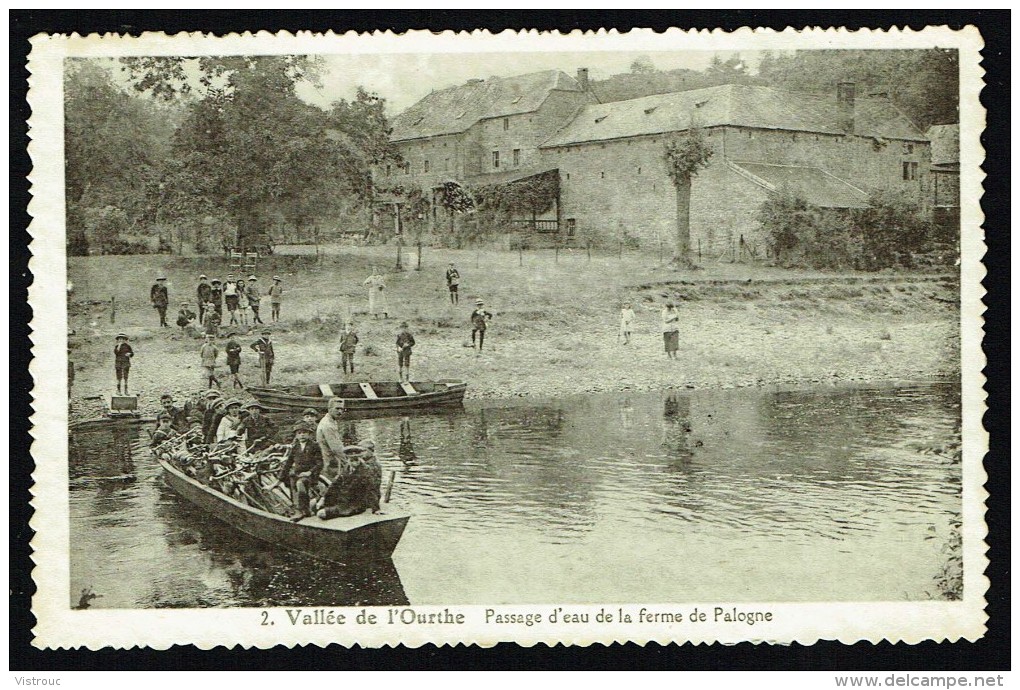 PALOGNE - Passage D'eau De La Ferme De Palogne, Vallée De L'Ourthe - Circulé - Circulated - Gelaufen - 1934. - Ferrieres